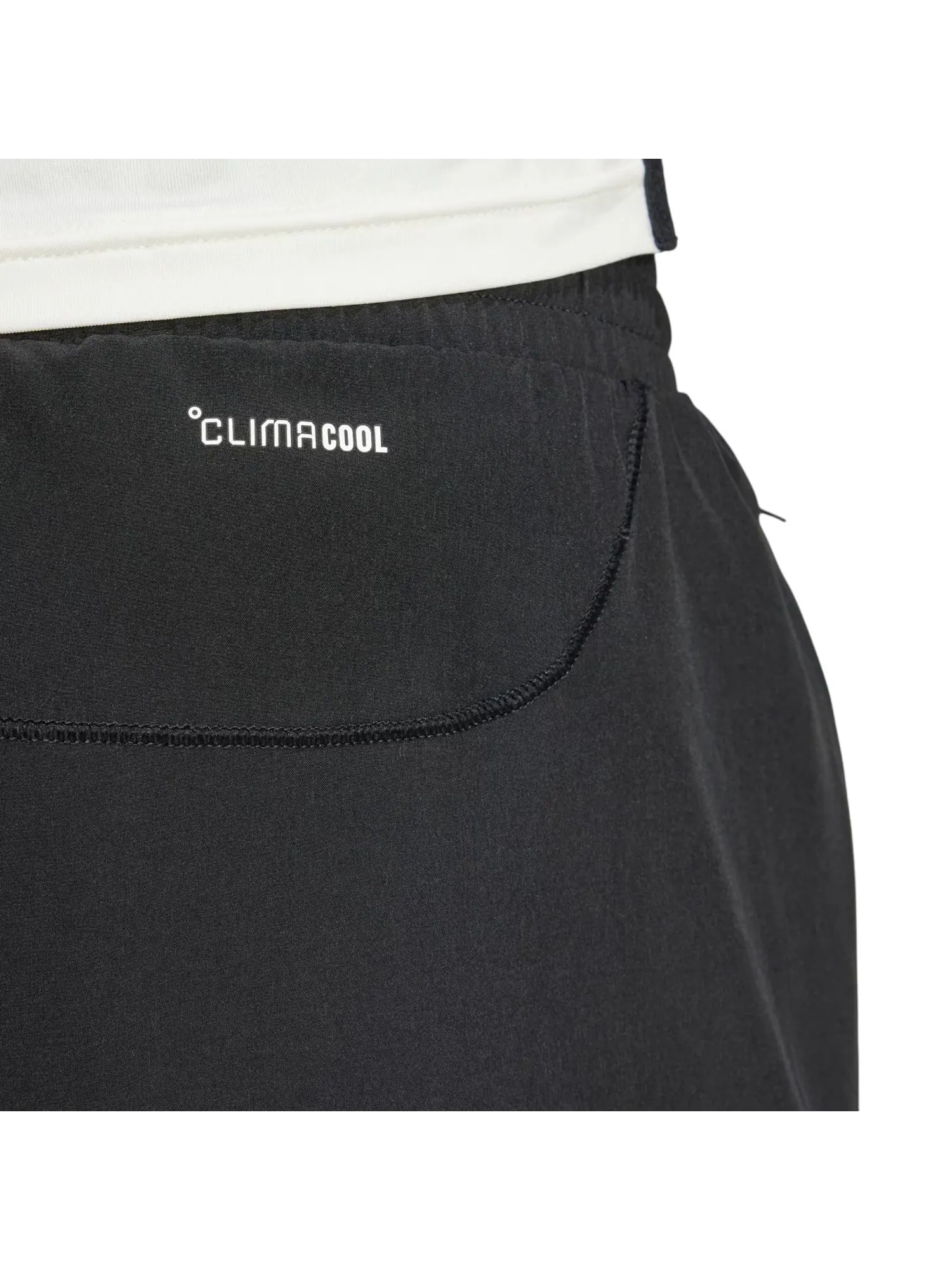 Шорты Adidas Icon Three Stripes Shorts 'Black White' — изображение 4 из 5, черный/белый