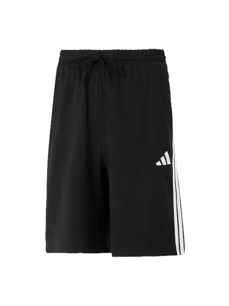 Шорты adidas Essential 3-Stripes Single Jersey Shorts 10-Inch 'Black' — изображение 1 из 3, черный