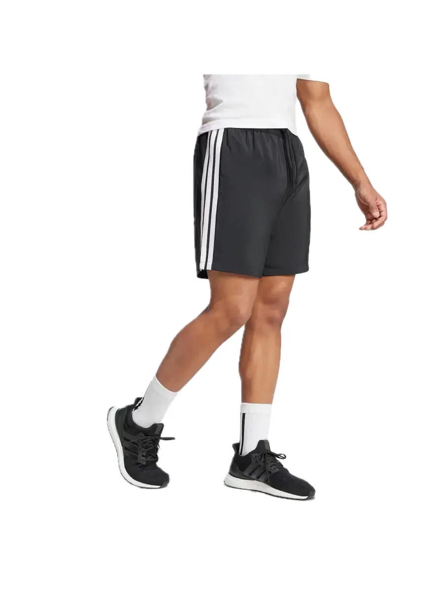 Спортивные шорты adidas Essential 3-Stripes Chelsea Shorts 'Black' — изображение 3 из 3, черный