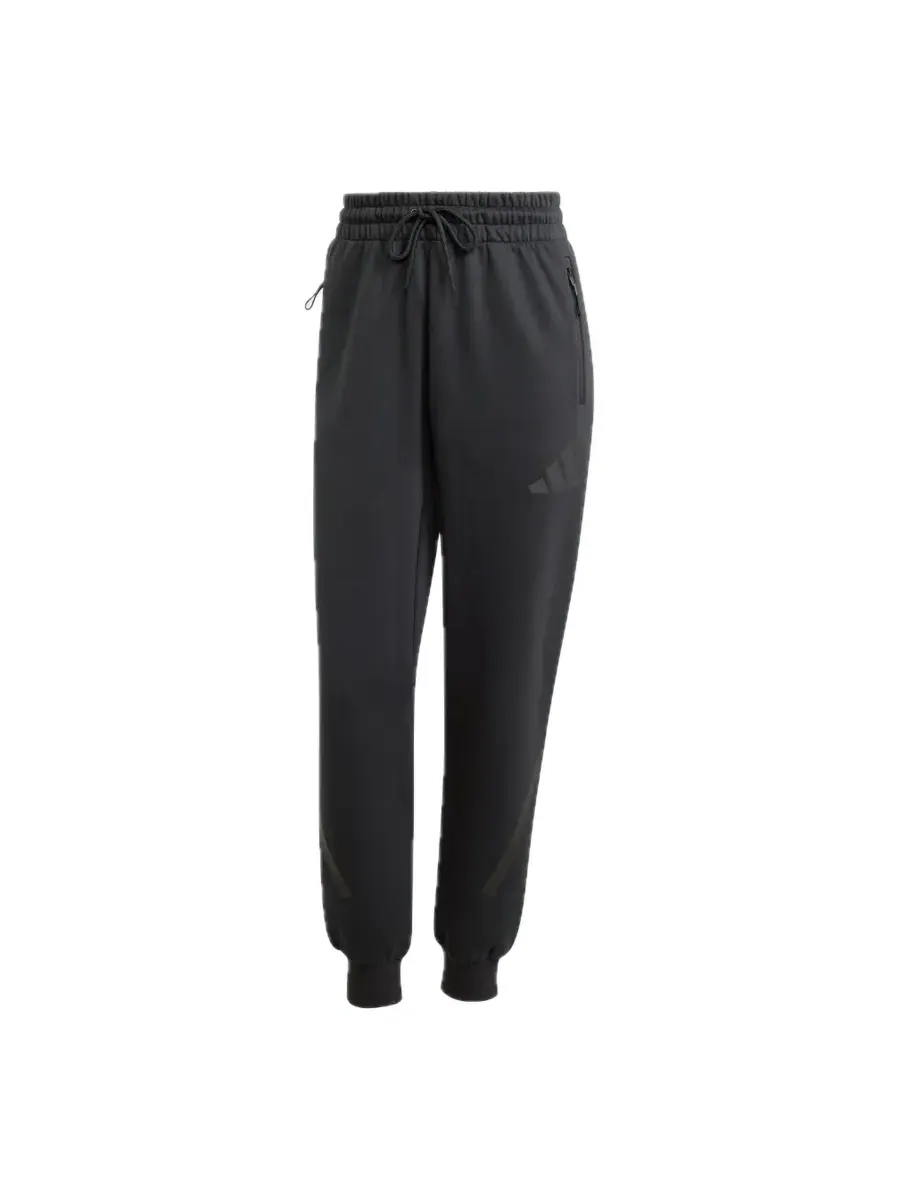 Спортивные брюки (WMNS) adidas Z.N.E Pants 'Black White' — изображение 1 из 3, черный