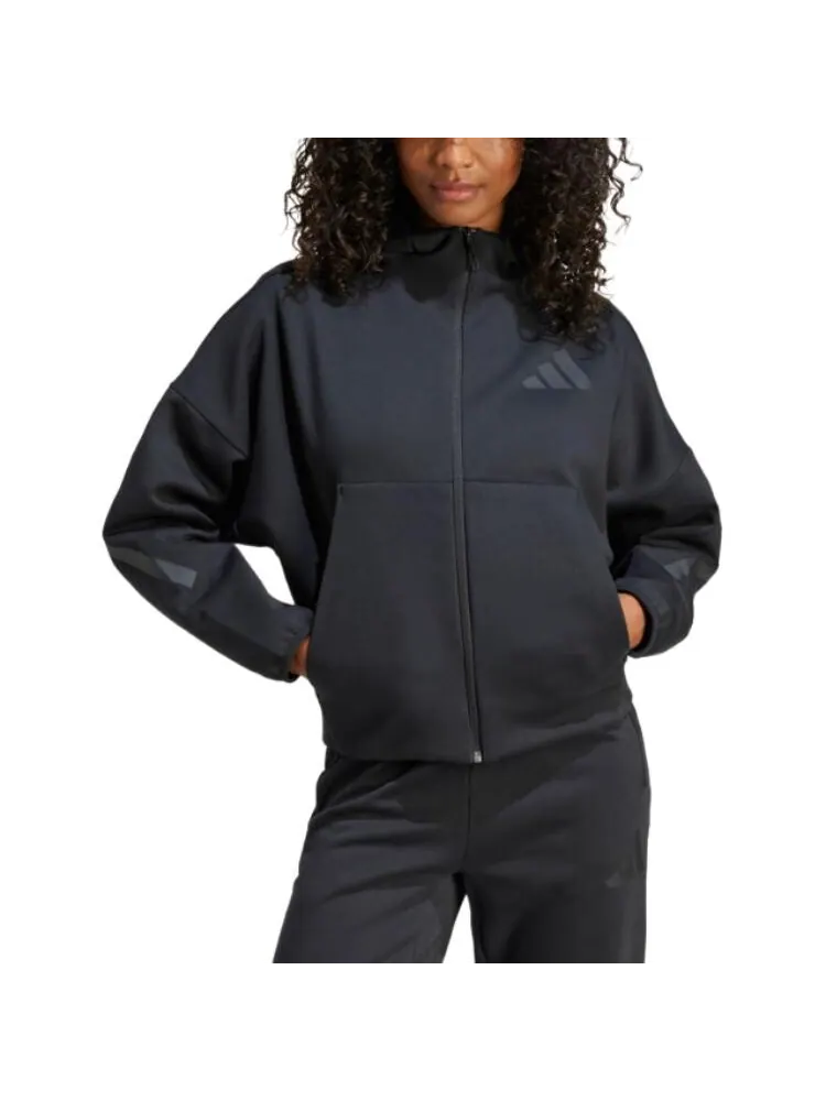 Толстовка Adidas Z.N.E. Full-Zip — изображение 2 из 6, черный