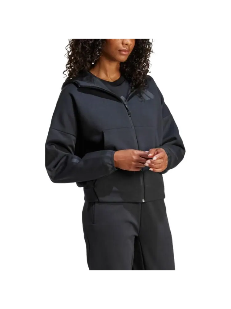 Толстовка Adidas Z.N.E. Full-Zip — изображение 4 из 6, черный