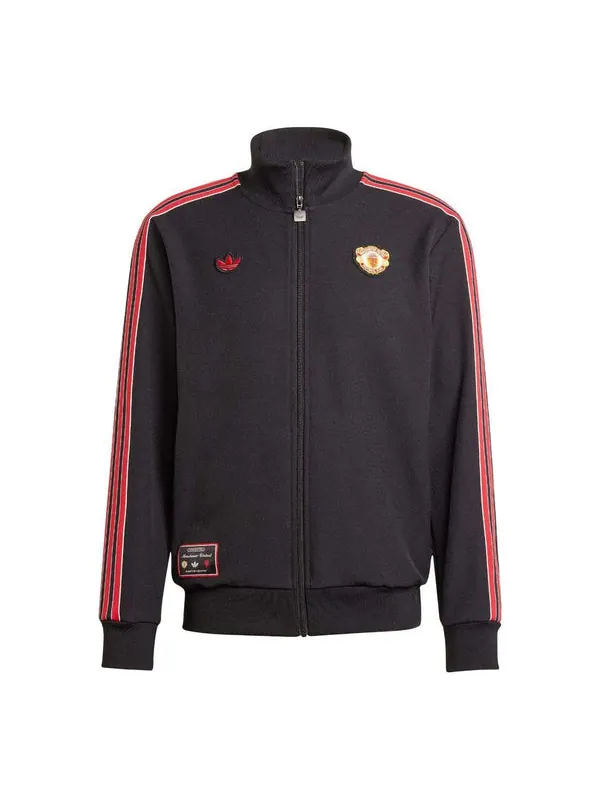 Куртка manchester united terrace icons track top Adidas — изображение 1 из 1, черный
