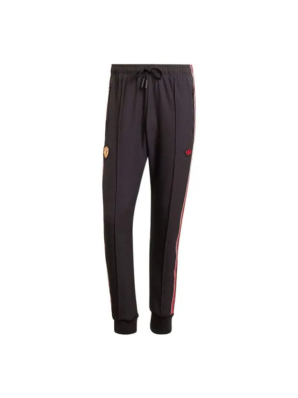 Брюки manchester united terrace icons track Adidas — изображение 1 из 1, черный
