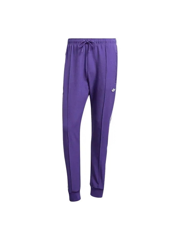 Брюки real madrid terrace icons track Adidas — изображение 1 из 1, фиолетовый