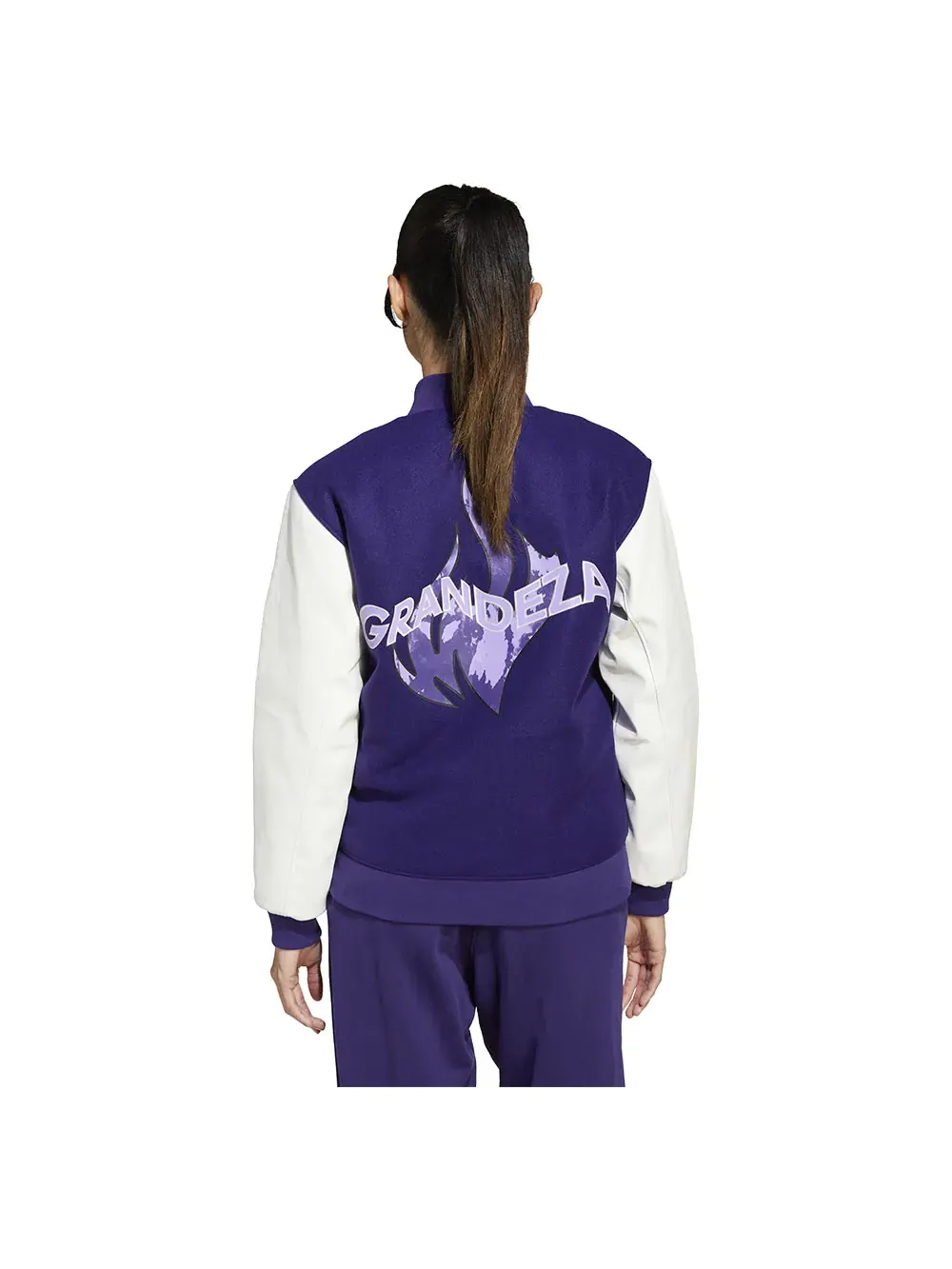 Куртка Adidas Real Madrid CNY Jacket (Gender Neutral) — изображение 4 из 9, темный фиолетовый