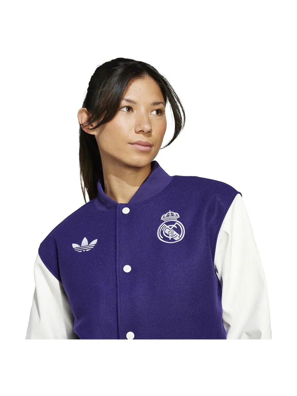 Куртка Adidas Real Madrid CNY Jacket (Gender Neutral) — изображение 6 из 9, темный фиолетовый
