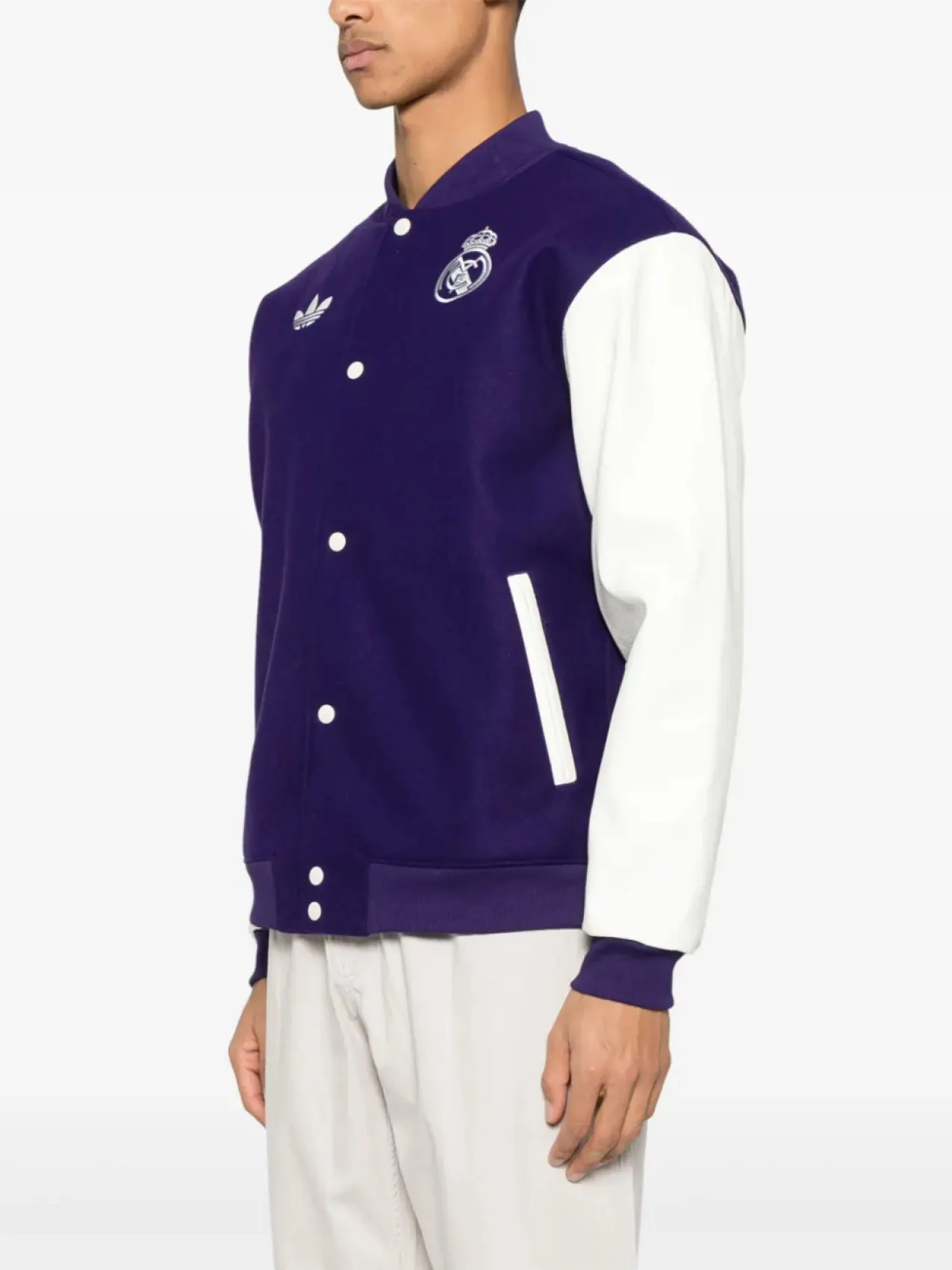 Куртка Adidas Real Madrid CNY Jacket (Gender Neutral) — изображение 8 из 9, темный фиолетовый