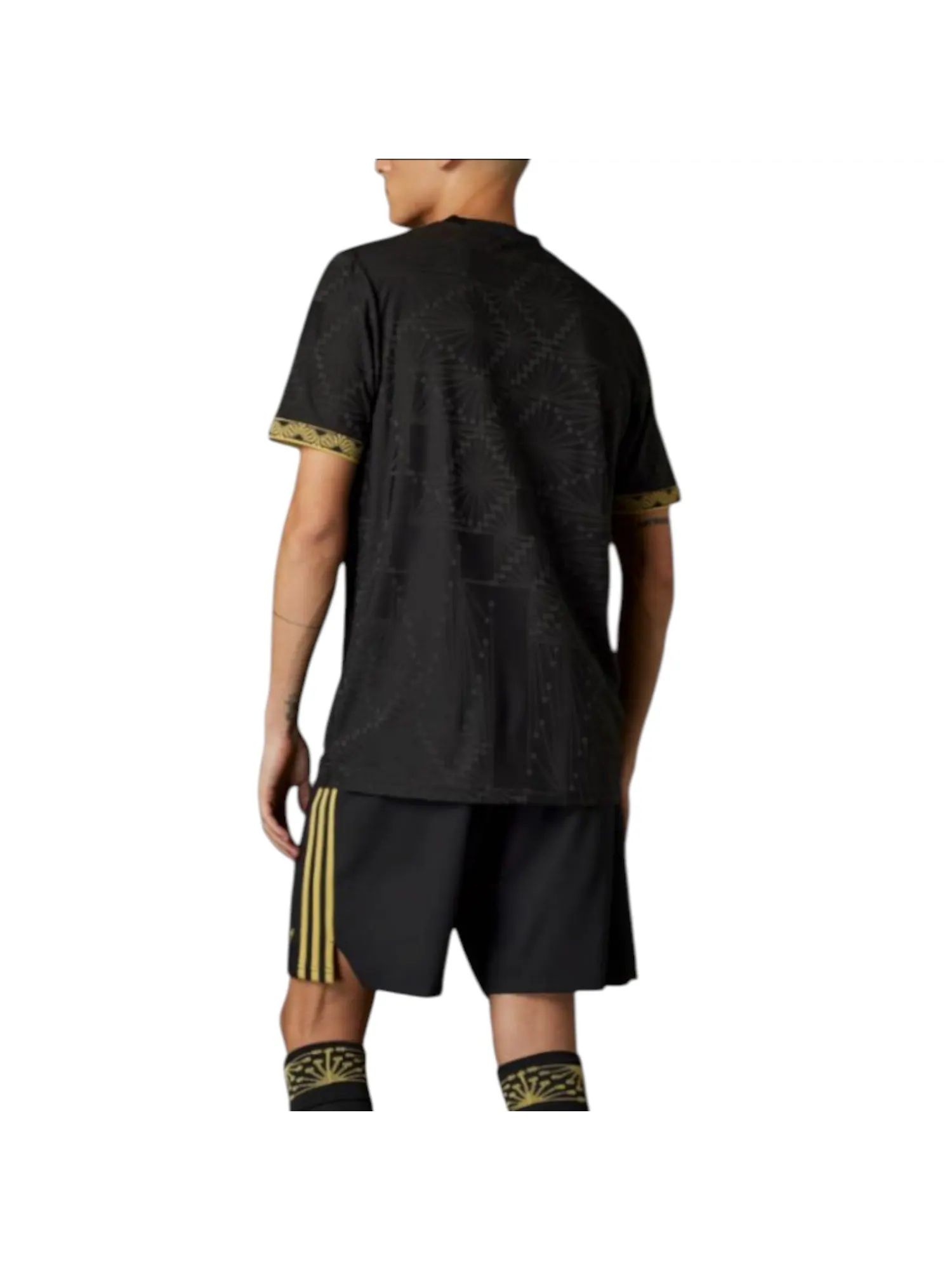 Джерси adidas x Mexico Gold Jersey Slim Fit Asia Sizing 'Black' — изображение 3 из 3, черный