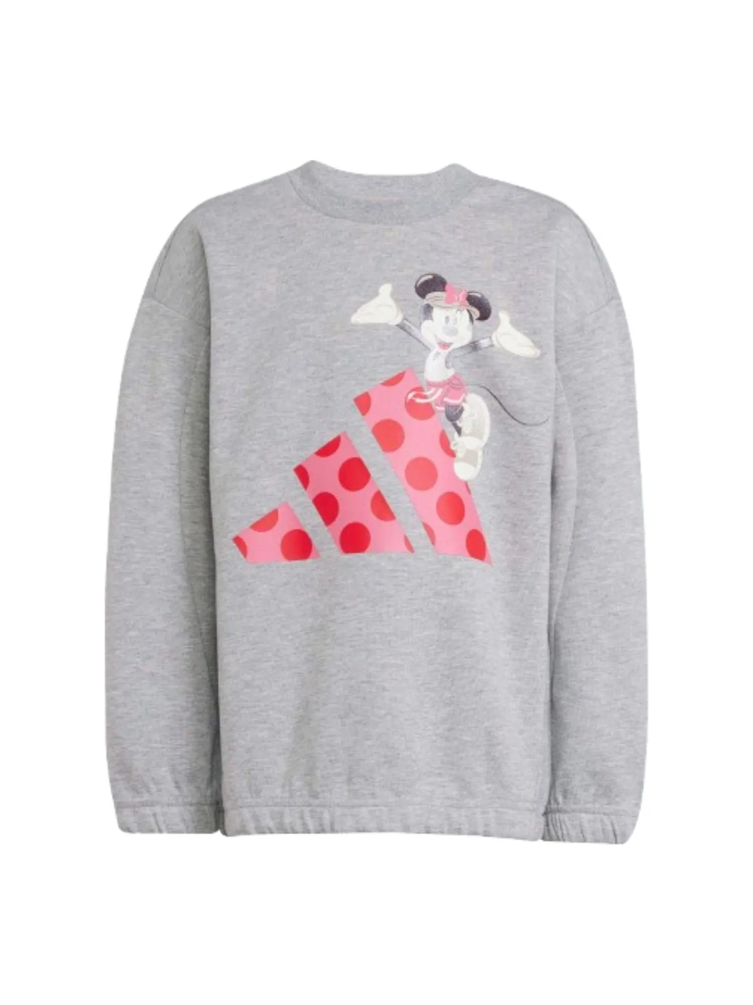 (P.S.) Спортивный комплект Adidas x Disney Minnie Mouse Joggers Set 'Grey Pink' — изображение 1 из 3, серый/розовый