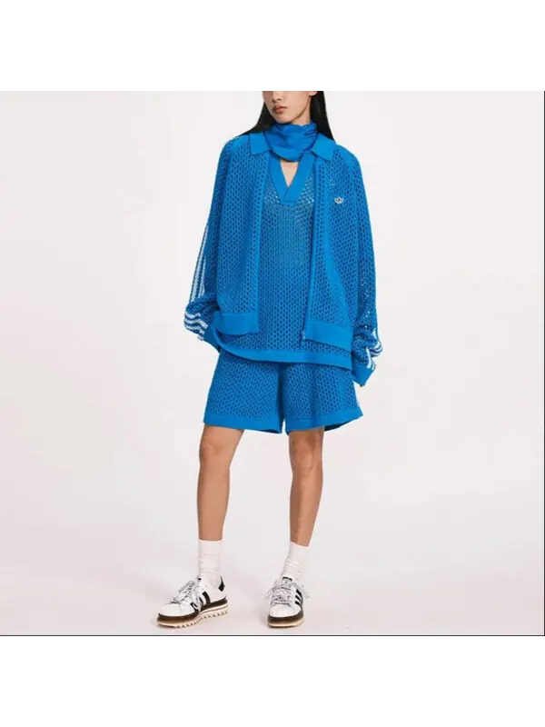 Шорты x clot fw24 крючком шорты азиатские размеры Adidas — изображение 3 из 3, синий