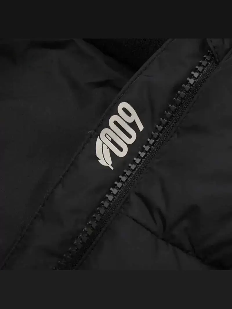 Пальто adidas LONG DOWN JKT Asia Sizing 'Black' — изображение 6 из 7, черный