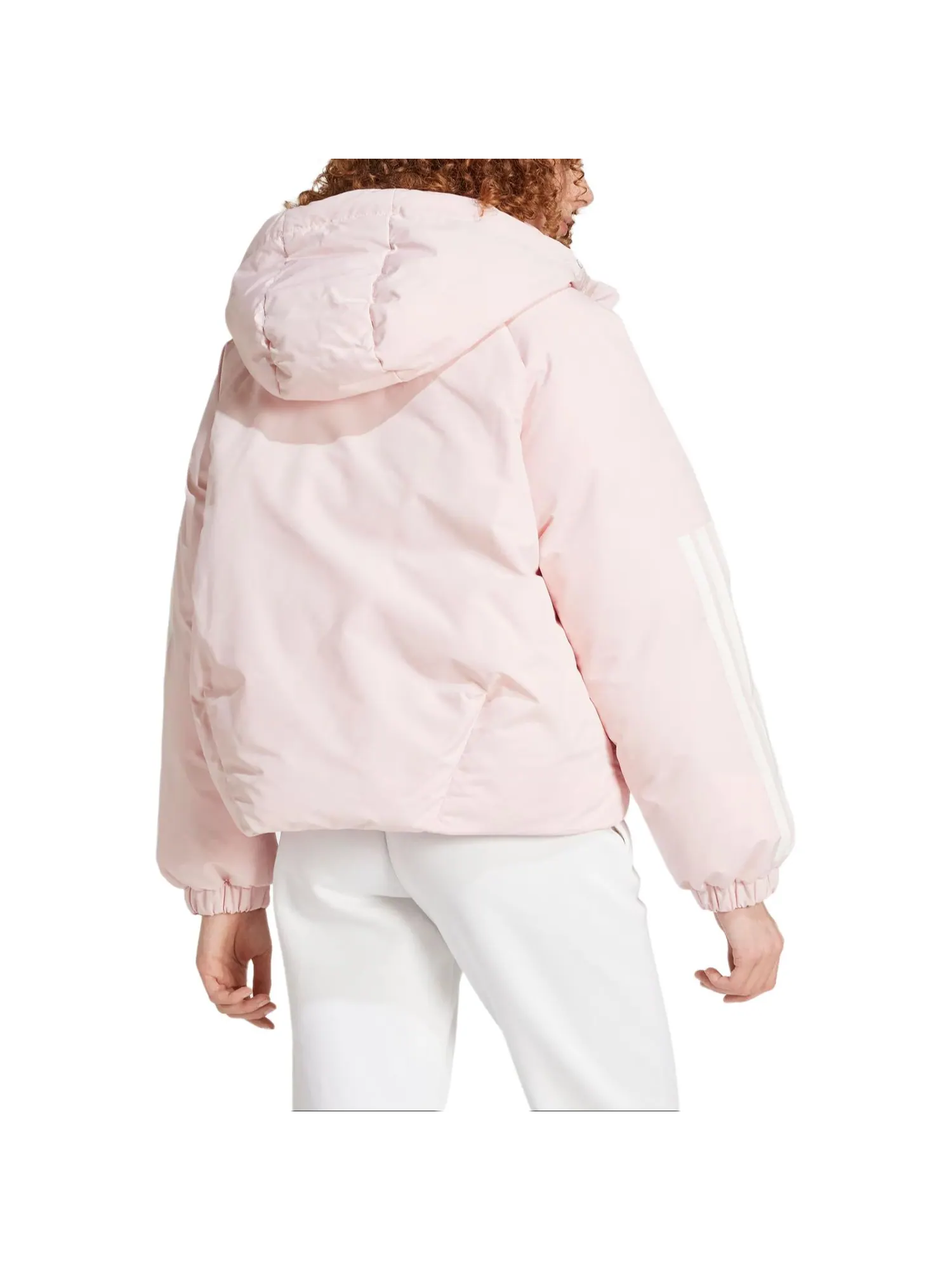 Куртка (WMNS) adidas Cold.Rdy Puffy Down Jacket Asia Sizing 'Pink' — изображение 2 из 4, розовый