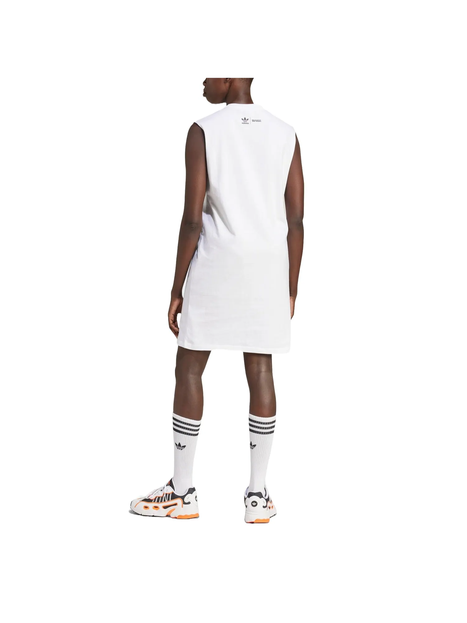 Платье (WMNS) adidas Originals x Hello Kitty Cinnamoroll Graphic Tank Dress 'White' JG8055 — изображение 2 из 2, белый
