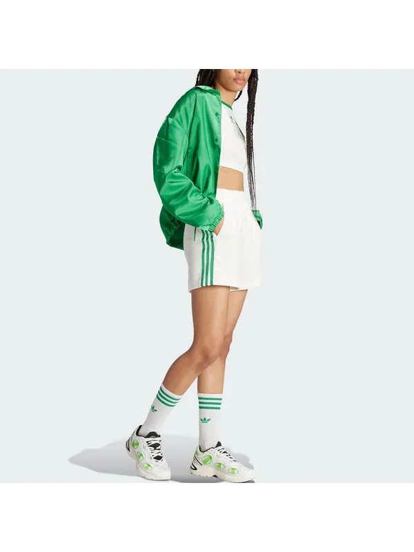 Топ оригиналы укороченный топ-майка азиатские размеры Adidas — изображение 2 из 4, белый/зеленый