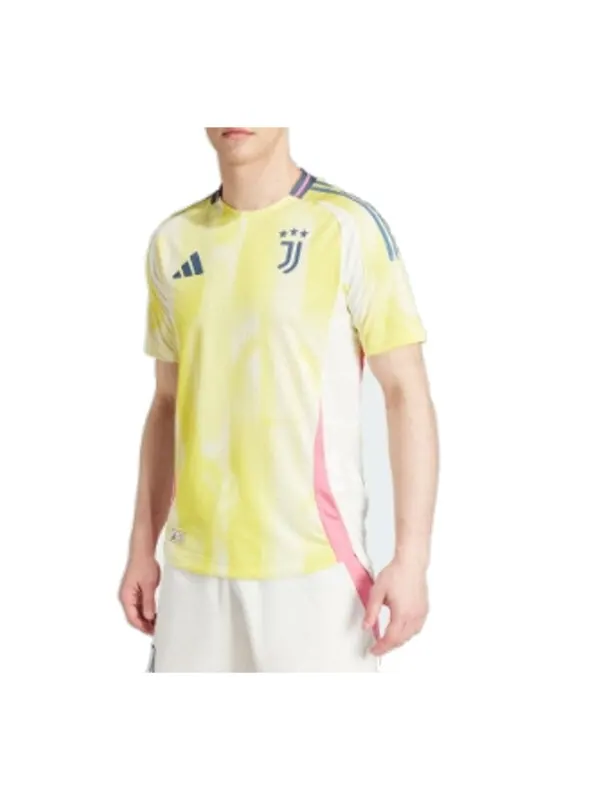 Футболка Ювентус 24 25 выездная аутентичная футболка Adidas — изображение 3 из 3, желтый