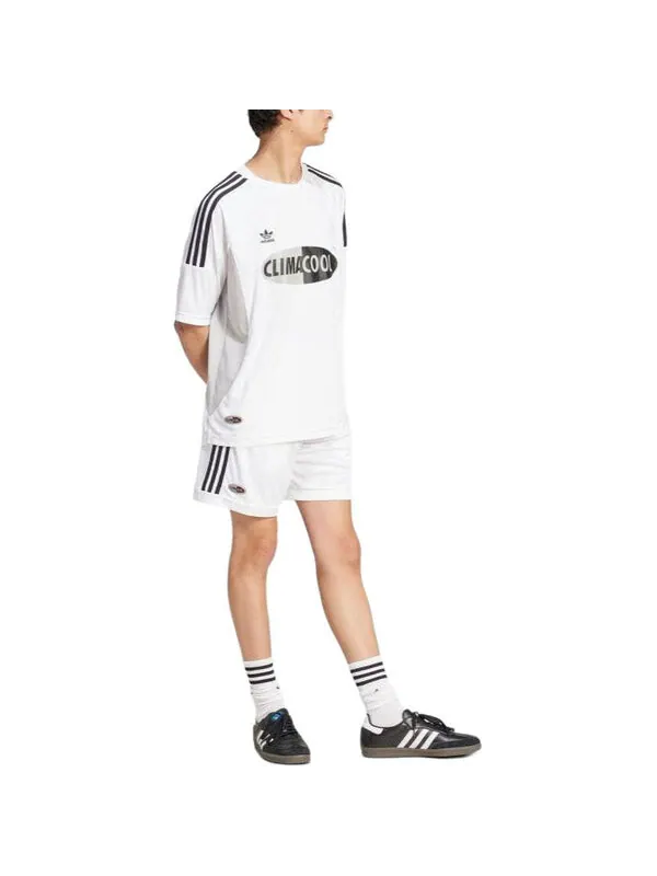Футболка climacool jersey asia sizing Adidas — изображение 2 из 4, белый/черный
