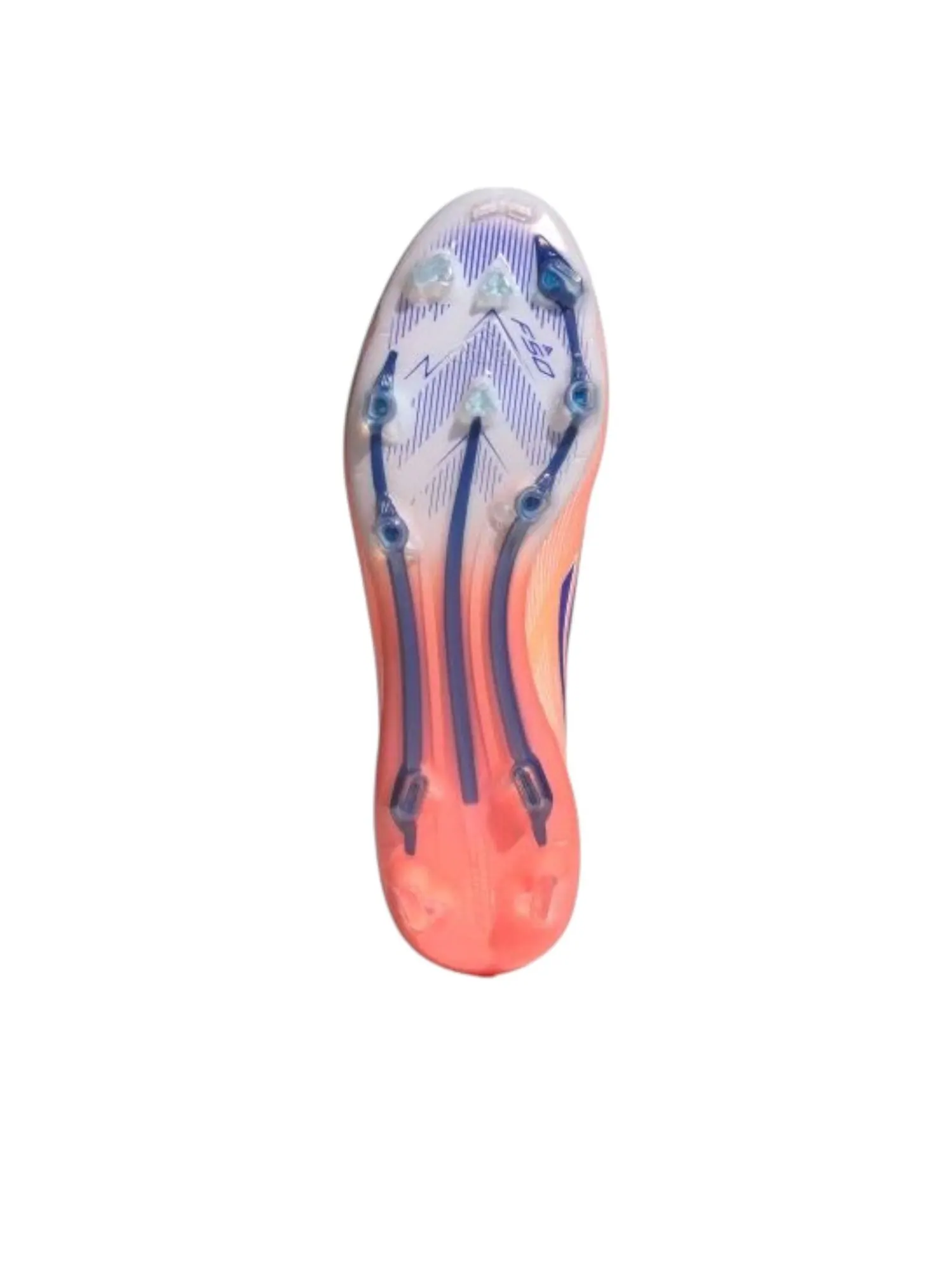 Футбольные бутсы Adidas F50 Elite FG 'Beam Orange Lucid Blue' — изображение 3 из 5, оранжевый/синий