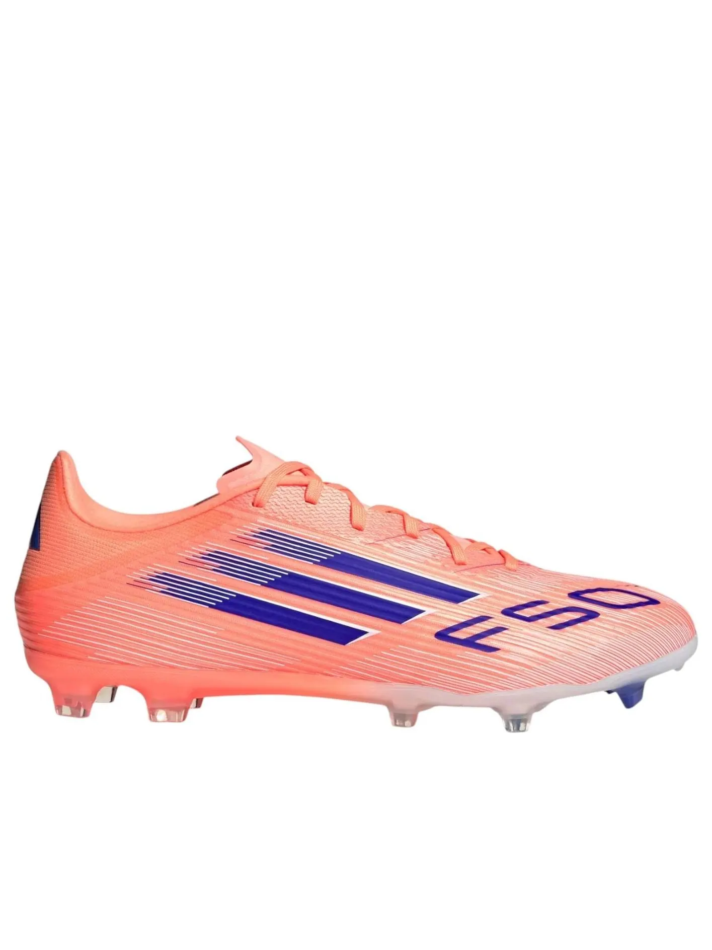 Футбольные бутсы Adidas F50 League FG/MG 'Beam Orange Lucid Blue' — изображение 5 из 5, оранжевый/синий
