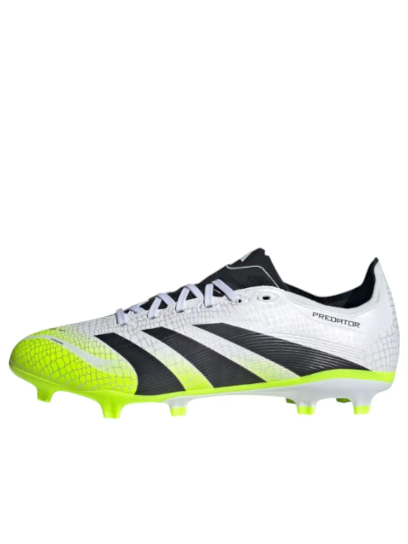 Кроссовки adidas Predator League FG/MG 'Cloud White Black Lucid Lemon' — изображение 1 из 5, белый