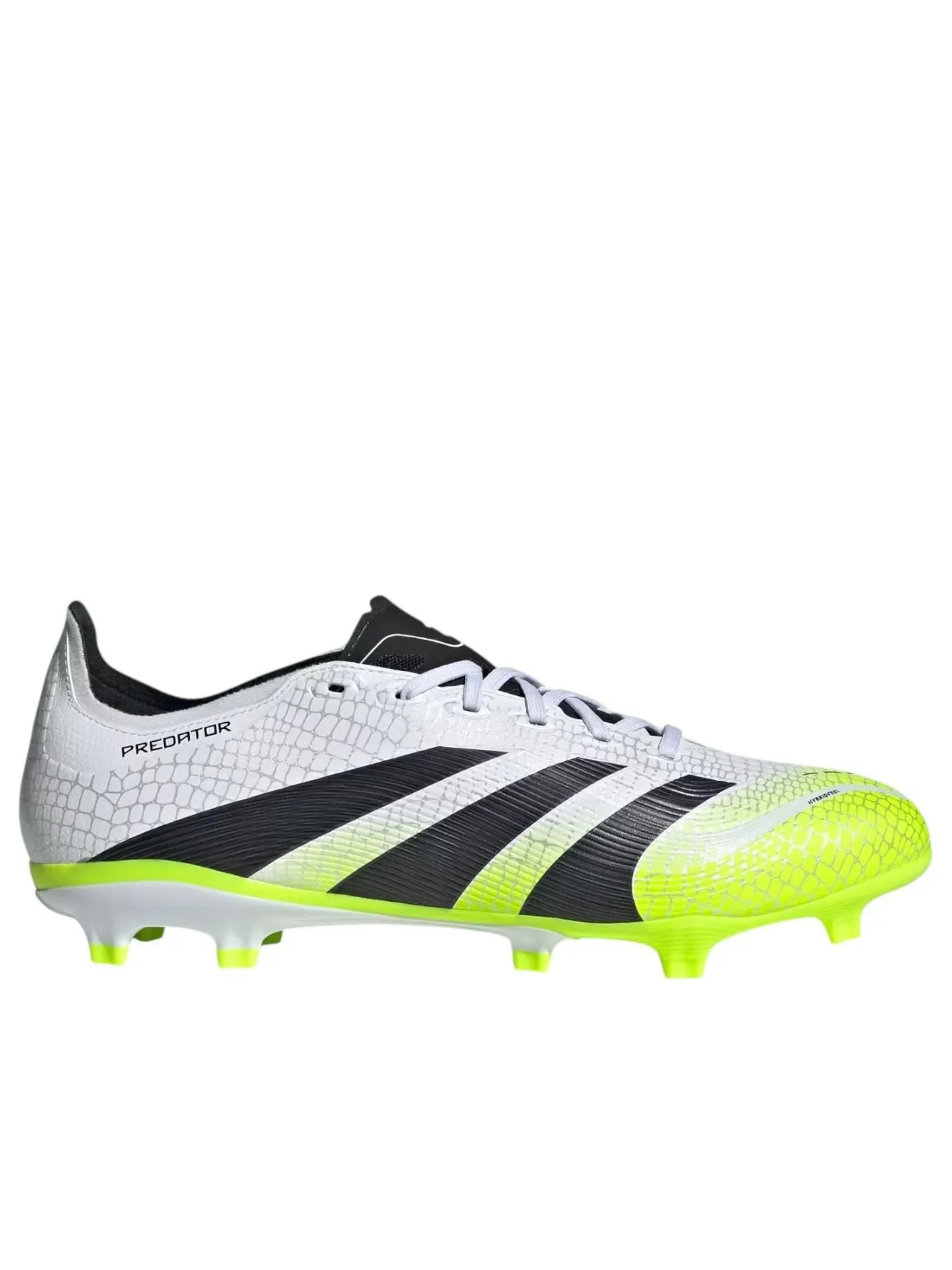 Кроссовки adidas Predator League FG/MG 'Cloud White Black Lucid Lemon' — изображение 5 из 5, белый