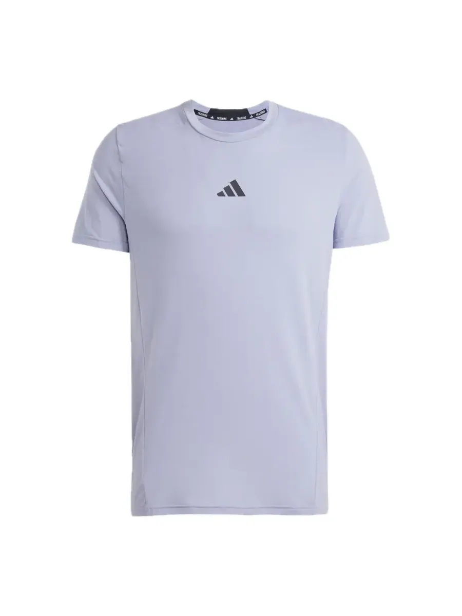 Футболка adidas Designed for Training Workout T-Shirt 'Purple' — изображение 1 из 3, фиолетовый