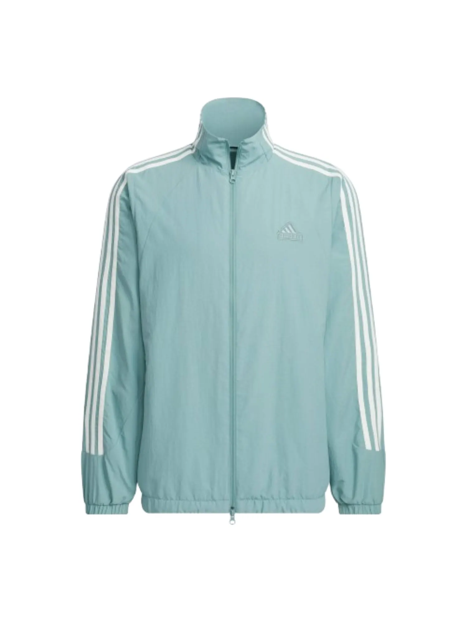Спортивная куртка Adidas 3-Stripes Woven TrackJacket 'Blue White' — изображение 1 из 3, синий/белый