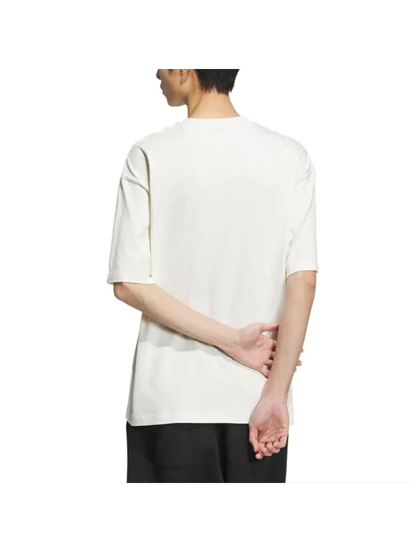 Футболка china t-shirt 'white olive green'' asia sizing Adidas — изображение 2 из 3, белый/оливковый зеленый