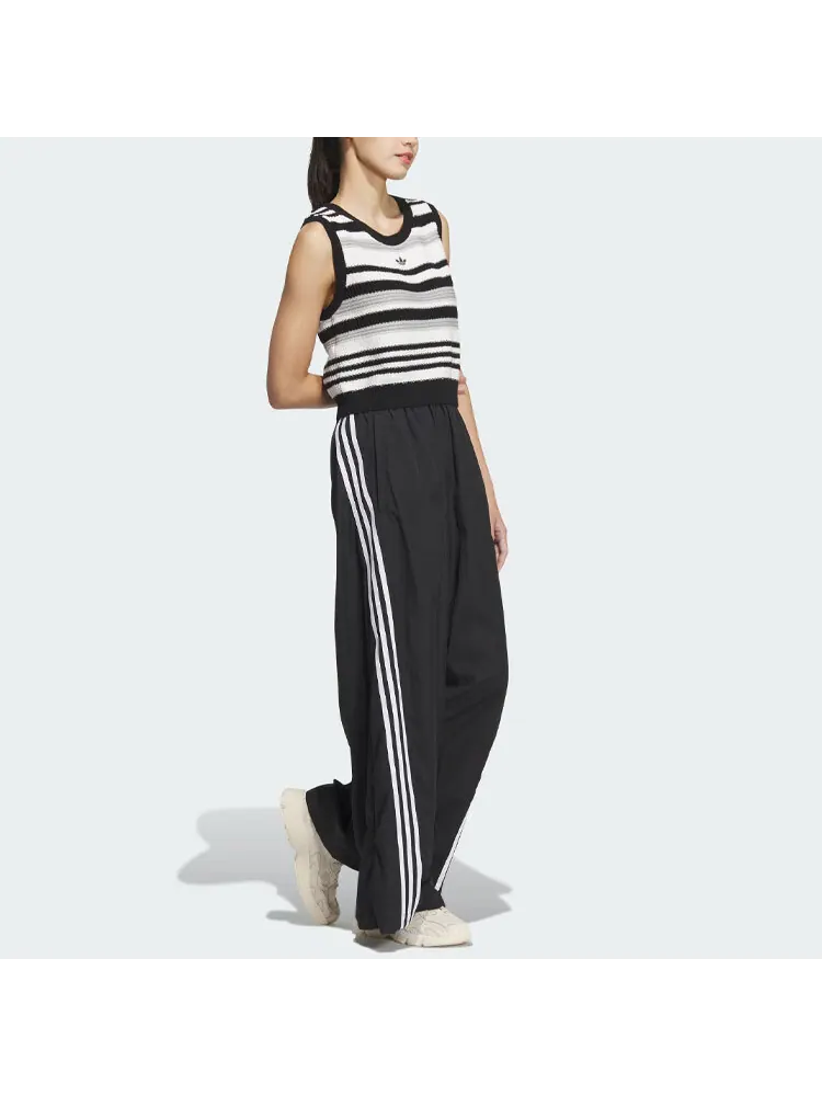 Жилетка Adidas Summer Knit Striped Tank Top — изображение 4 из 4, черный