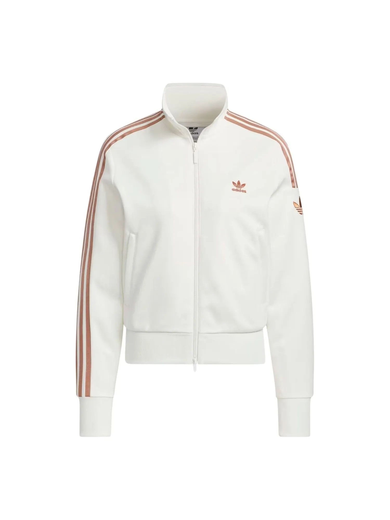 (WMNS) Спортивная куртка Adidas Retro Trefoil — изображение 1 из 4, белый