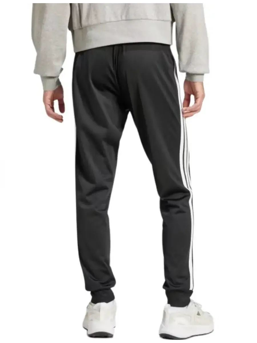 Спортивные брюки adidas 3-Stripes Tricot Regular Tapered Track Pants 'Black' — изображение 2 из 5, черный