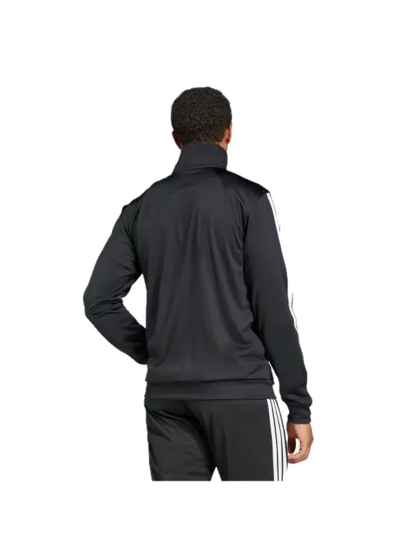 Спортивная куртка Adidas 3-Stripes Tricot Regular Track Jacket 'Black' — изображение 3 из 3, черный/белый
