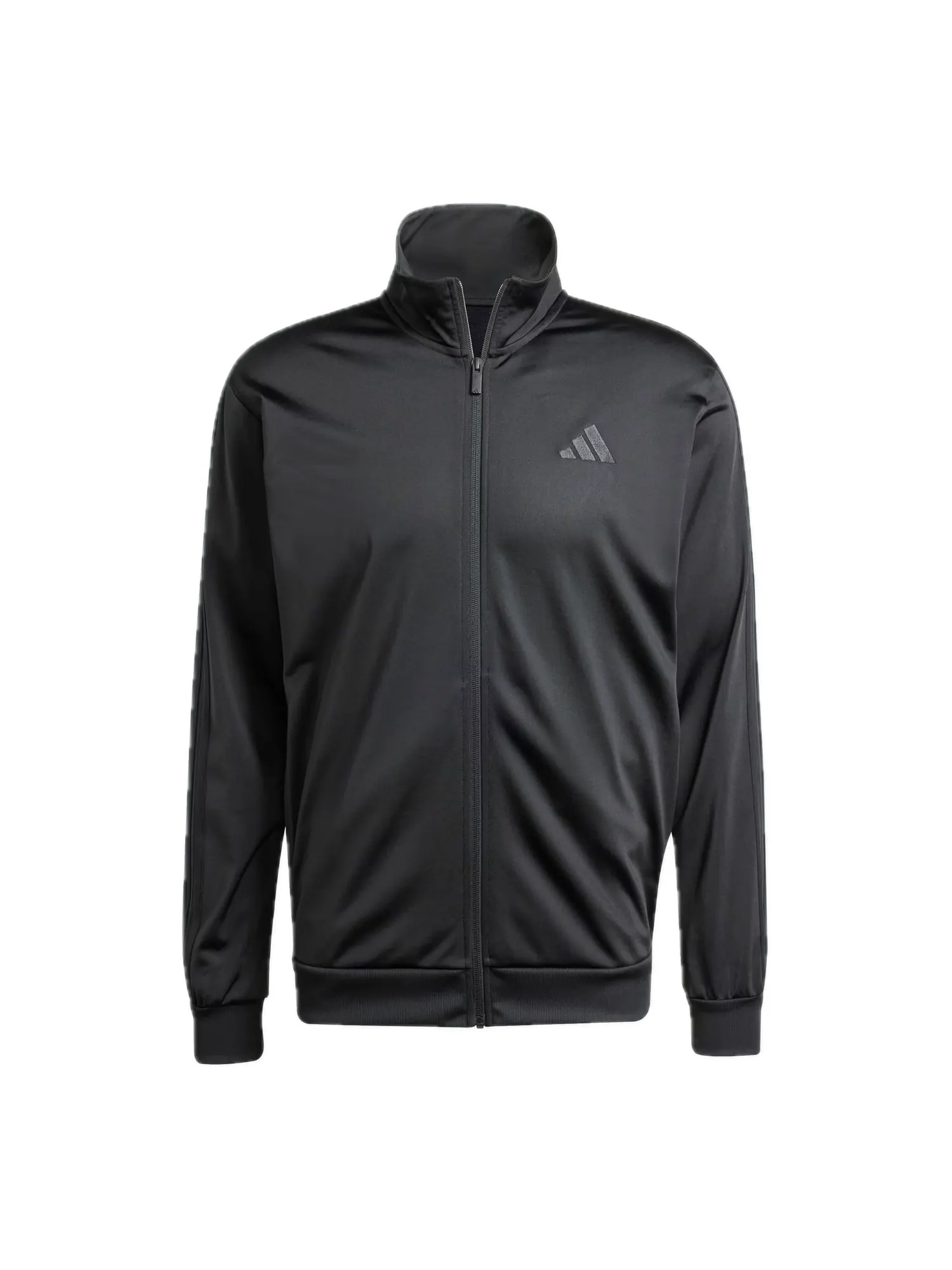 Спортивная куртка Adidas 3-Stripes Tricot Regular Track Jacket 'Black' — изображение 1 из 2, черный/белый