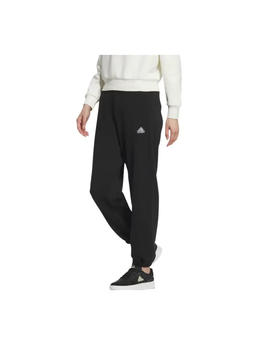 Спортивные брюки adidas FW24 Small Logo Track Pants 'Black White' — изображение 2 из 3, черный