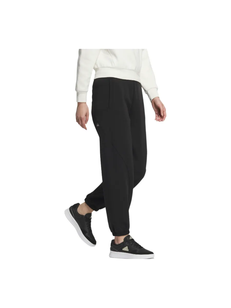 Спортивные брюки adidas FW24 Small Logo Track Pants 'Black White' — изображение 3 из 3, черный