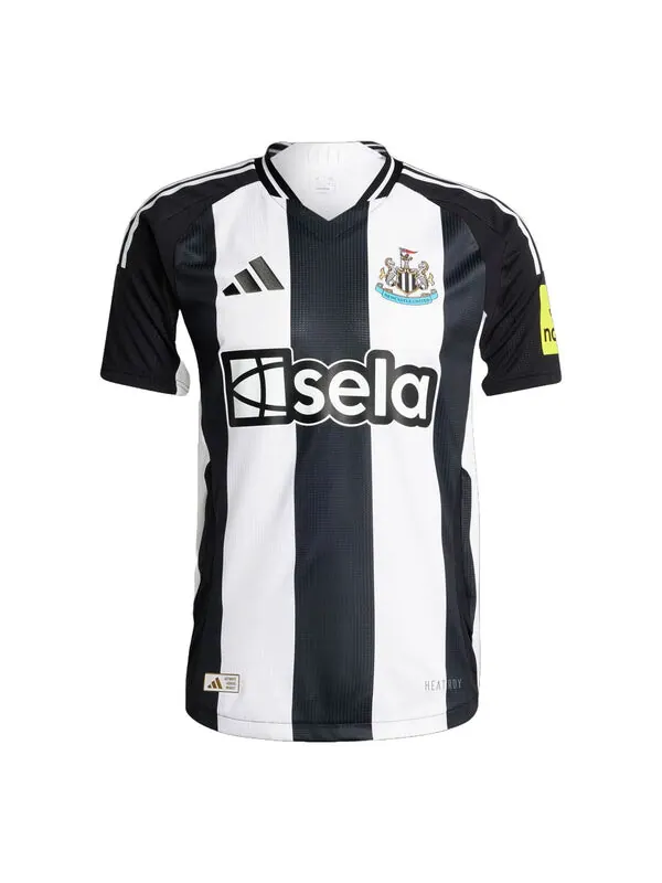 Футболка newcastle united fc 24 25 домашняя аутентичная футбольная майка Adidas — изображение 1 из 2, черный/белый