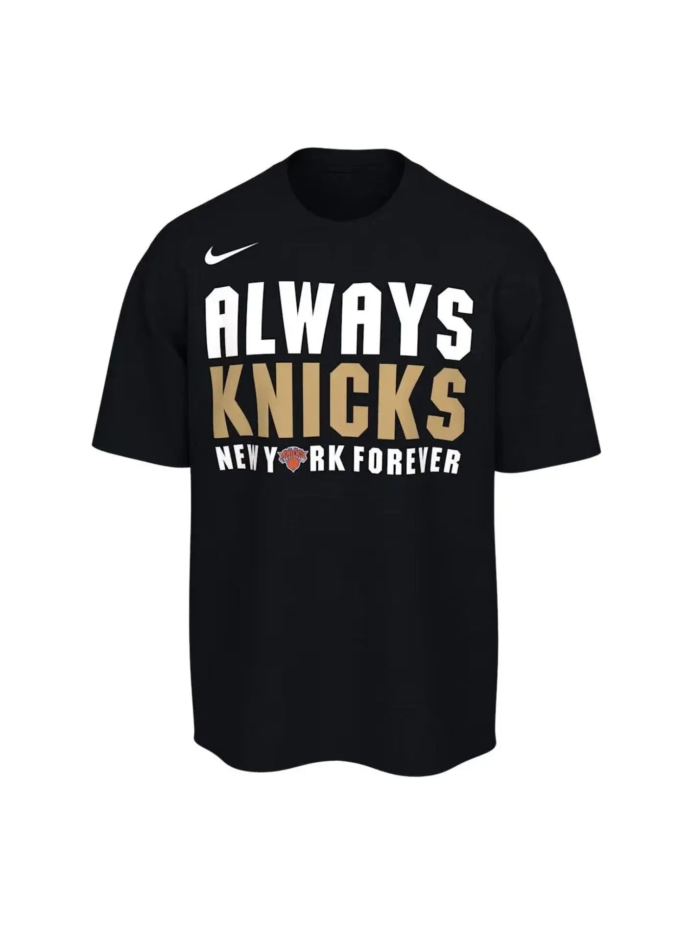 Мужская футболка Nike New York Knicks Always Knicks — изображение 1 из 2, черный