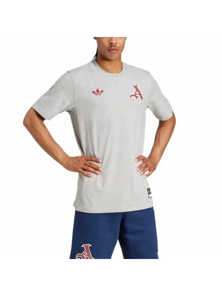 Футболка adidas Arsenal VRCT T-Shirt 'Grey' — изображение 2 из 4, серый