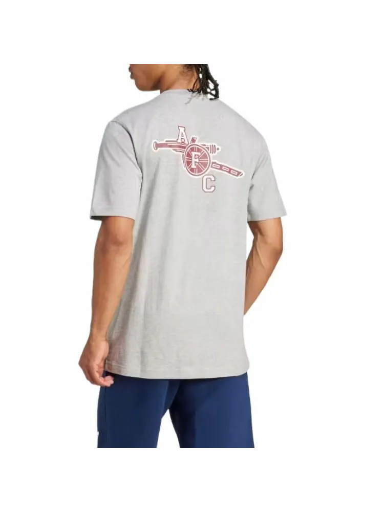 Футболка adidas Arsenal VRCT T-Shirt 'Grey' — изображение 3 из 4, серый