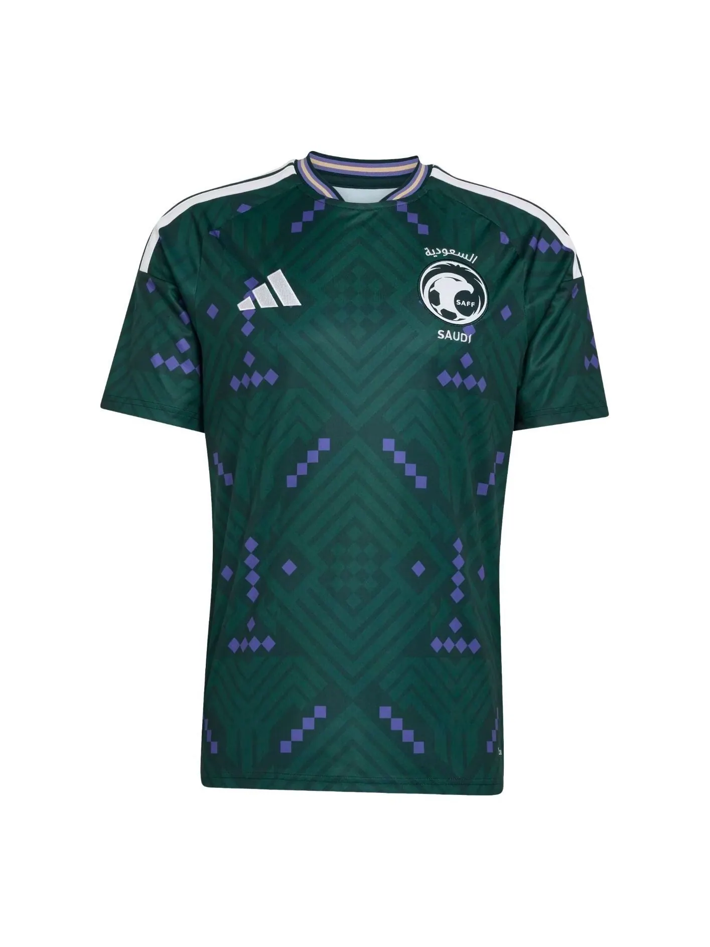 Домашняя футболка Adidas Saudi Arabia 26, размер 'Aurora Ivy White', модель — изображение 1 из 2, белый