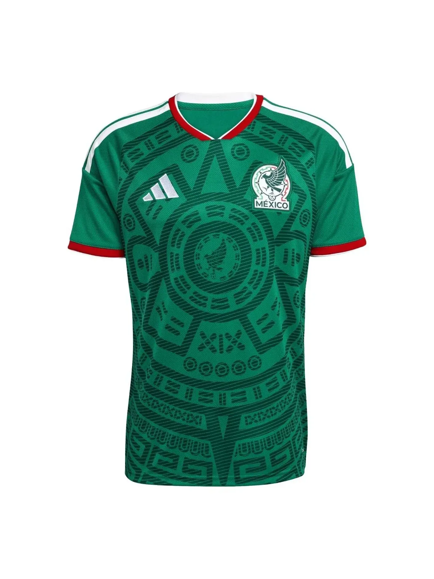 Домашняя футболка Adidas Mexico 26 — изображение 1 из 2, зеленый