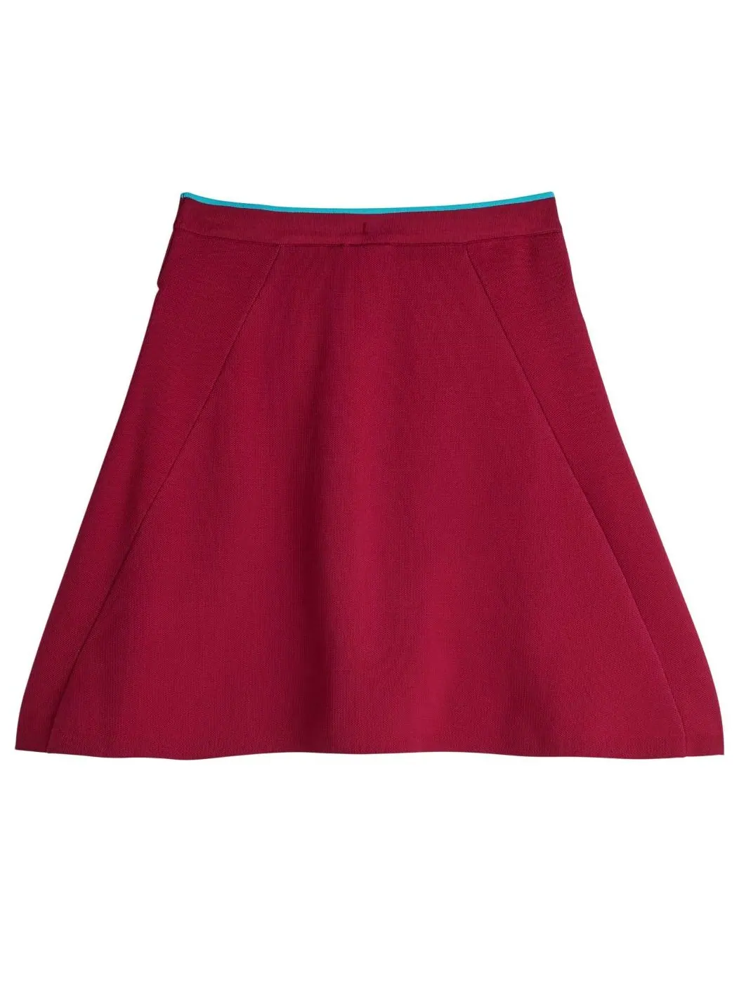 (WMNS) Юбка Adidas x Wales Bonner 'Collegiate Burgundy' — изображение 2 из 2, бордовый