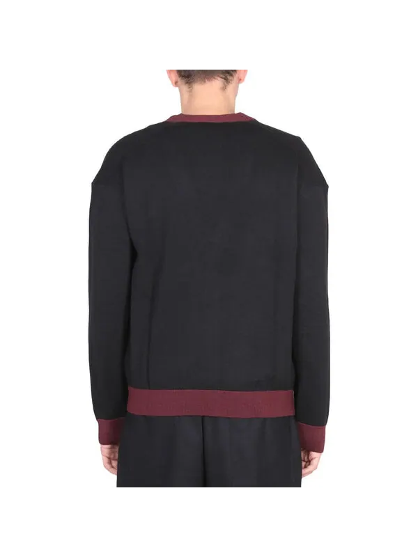 Куртка knit jacket 'black' Puma — изображение 3 из 3, черный