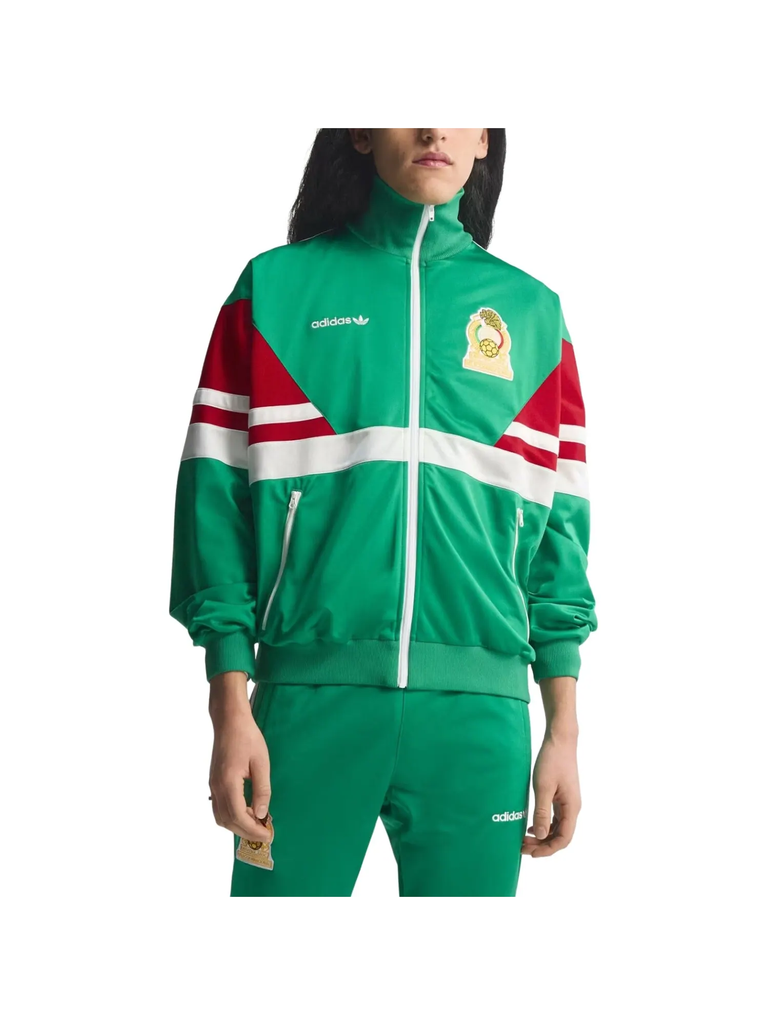 Спортивная куртка Adidas Mexico 1986 — изображение 2 из 3, зеленый