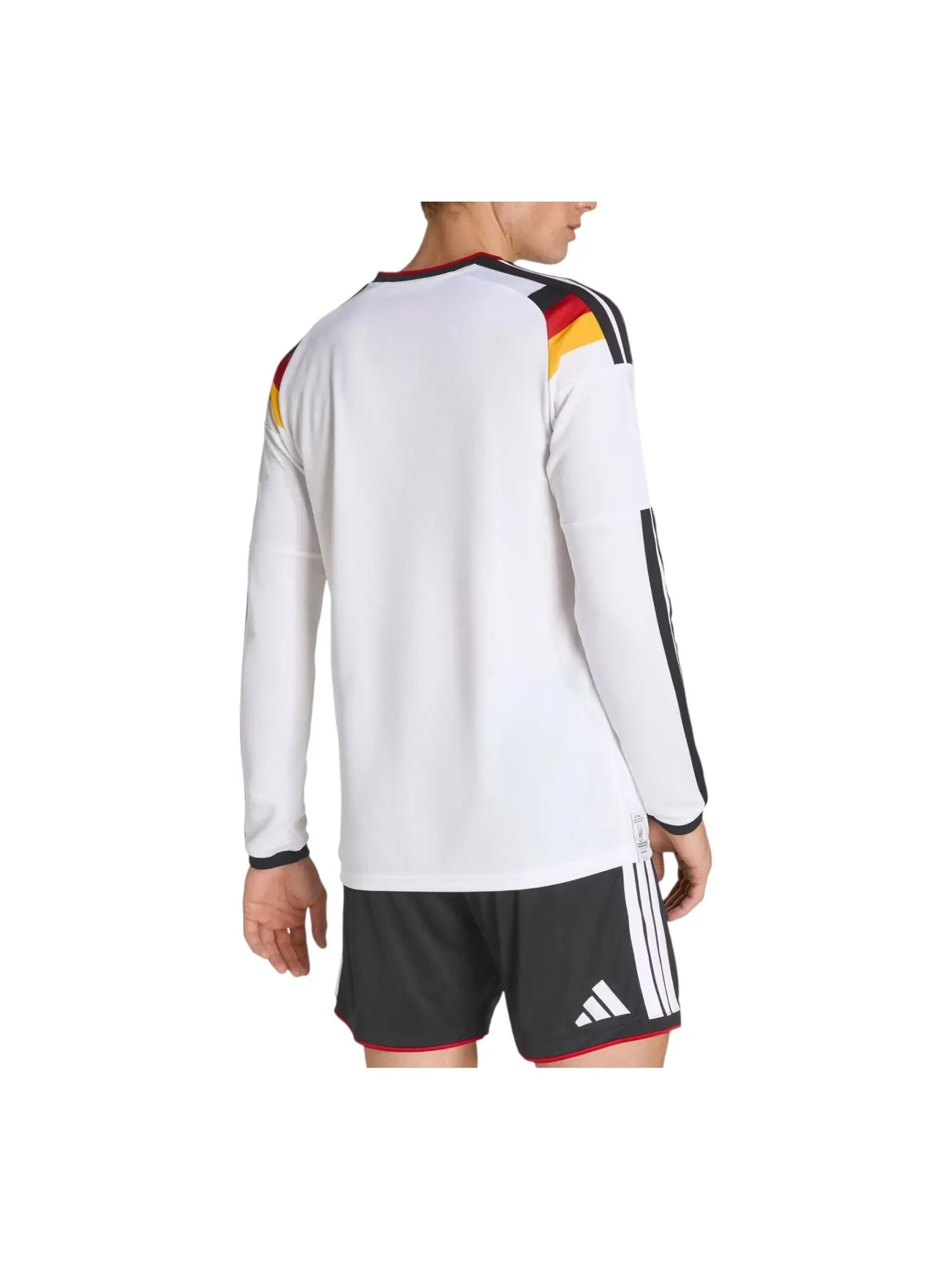 Футболка с длинным рукавом Adidas Germany 26 Home Long Sleeve Jersey 'White' — изображение 2 из 2, белый