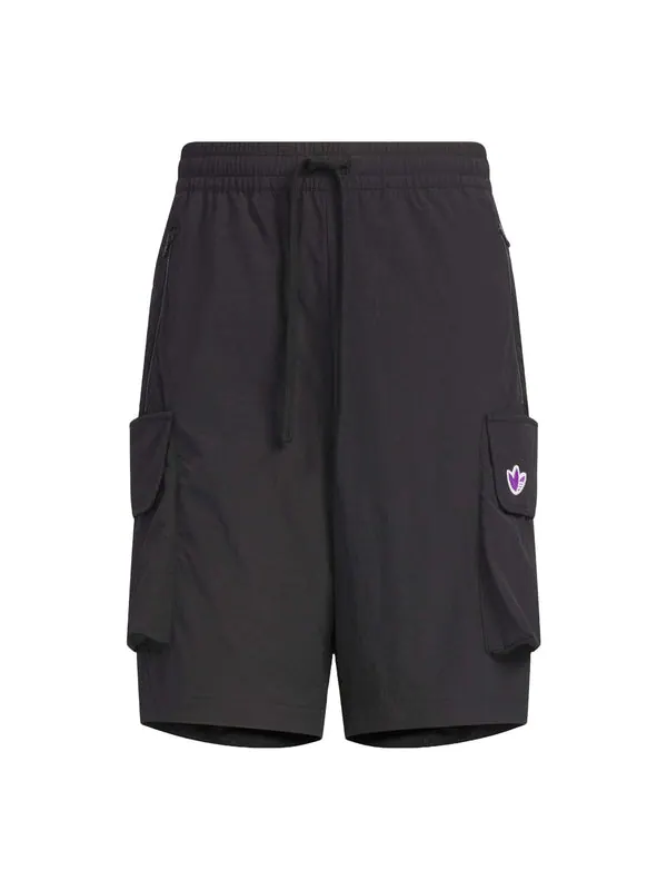 Шорты chinese valentine's day cargo shorts 'black' Adidas — изображение 1 из 1, черный