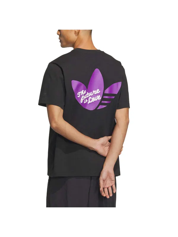 Футболка chinese valentine's day graphic t-shirt 'black' Adidas — изображение 2 из 2, черный