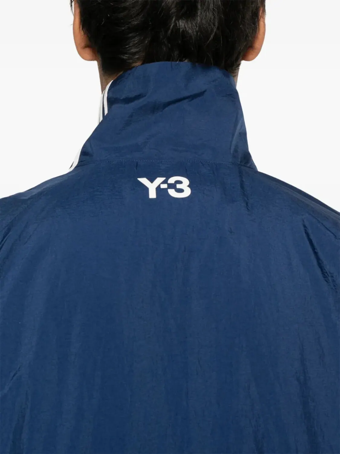 Куртка Adidas Y-3 3-Stripes Nylon Shell — изображение 5 из 5, синий