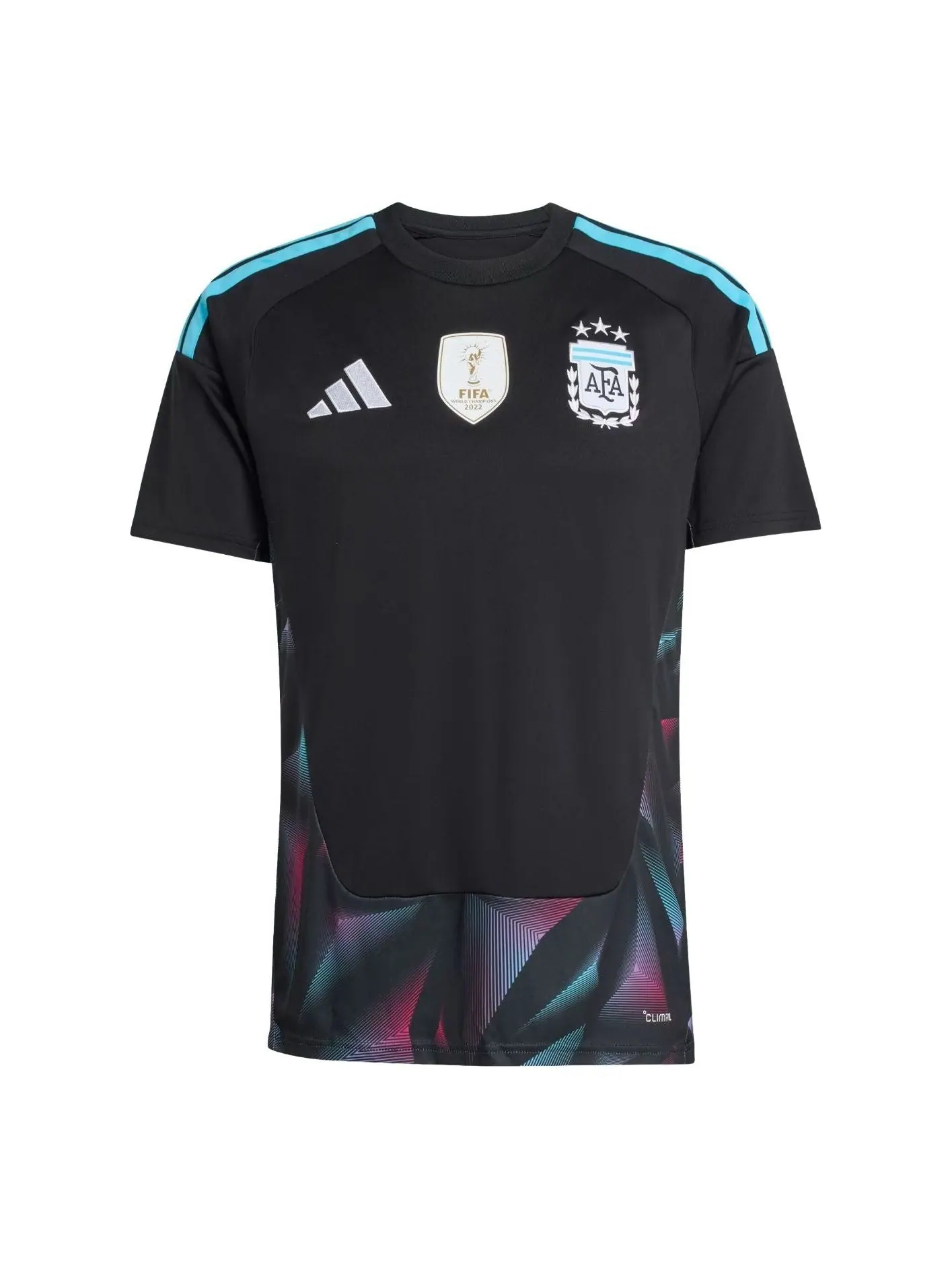 Вратарская футболка Adidas Argentina 26 Home 'Black' — изображение 1 из 2, черный