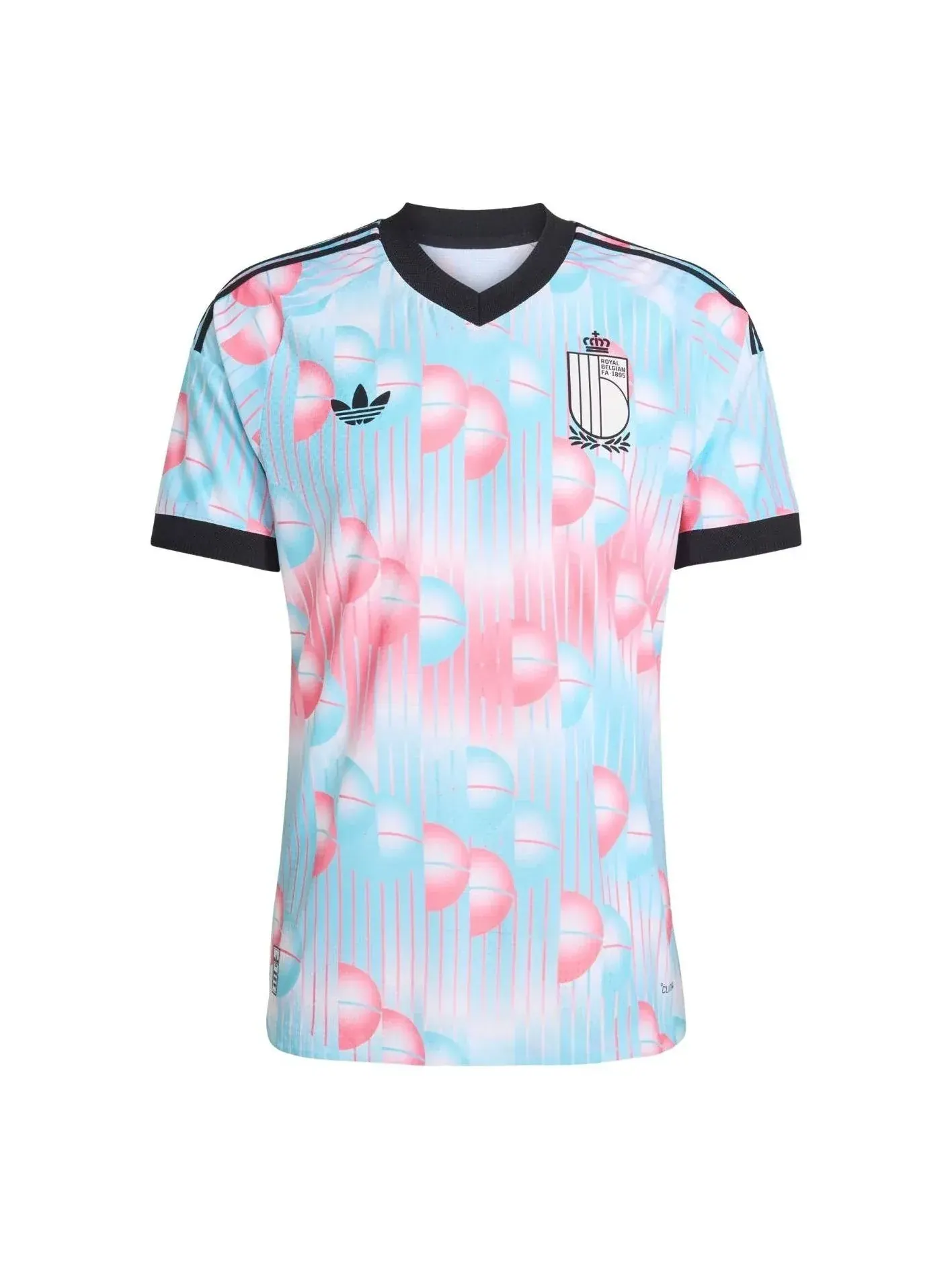 Футболка сборной Бельгии Adidas 26 Away Authentic Jersey 'Frozen Blue Black' — изображение 1 из 2, мульти